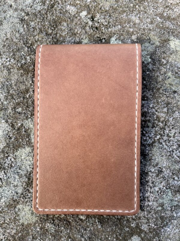 brown yardage book cover back brown pockets 5cm - Pupptatan