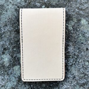 natural yardage book cover front cognac 5cm - Pupptatan