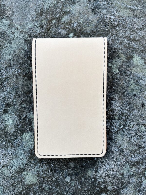 natural yardage book cover front cognac 5cm - Pupptatan