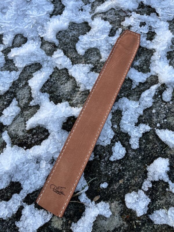 Alignment stick cover in genuine italian leather